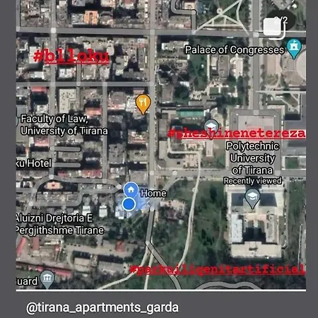 Garda شقة تيرانا